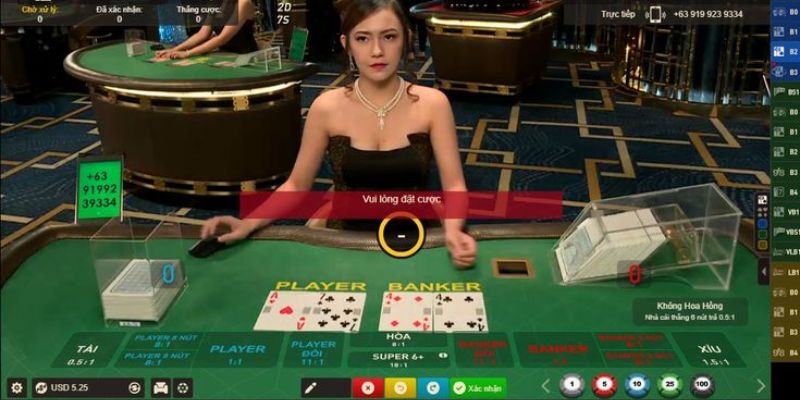 Tìm hiểu về cách rút bài của trò Baccarat